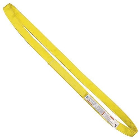 Nylon Sling, Endless Type 5, One Ply, 8 In Web Width, 5 Ft Length, 19,200 Lb Vertical Capacity